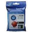 Brother LC431BK Black Ink Cartridge, 200 Pages.